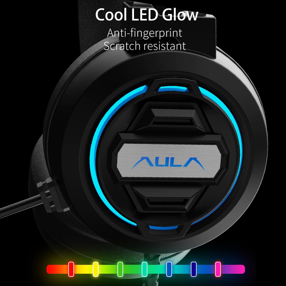 S603 Gaming Wired Headset Gamer Deep Bass Stereo Earphone With Microphone For PC Computer - Image 3