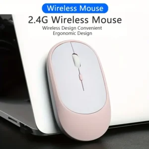 2.4G&BT Wireless Dual Mode Mouse Portable Rechargeable Wireless